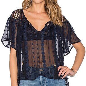 House of Harlow Stevie Top in Midnight